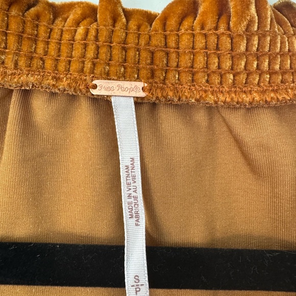 Velvet Orange Top - Picture 4 of 5